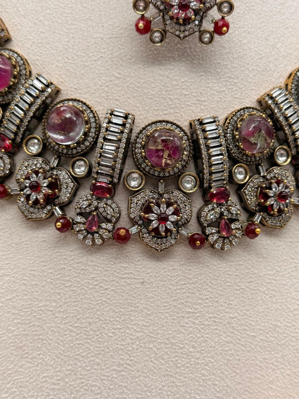 Aurevia Heirloom — Wine Necklace Set