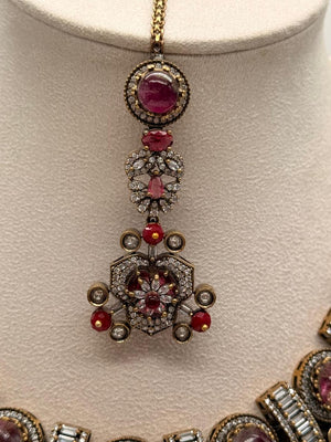 Aurevia Heirloom — Wine Necklace Set