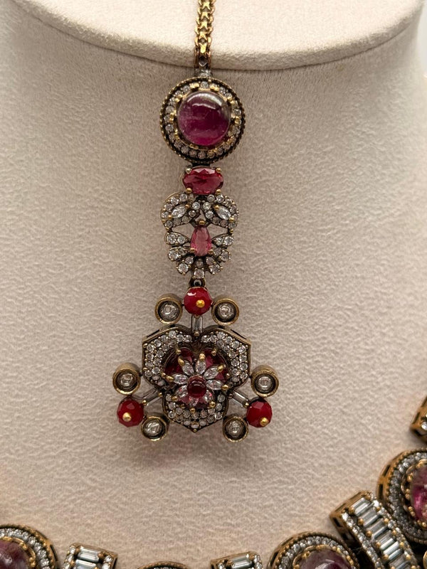 Aurevia Heirloom — Wine Necklace Set