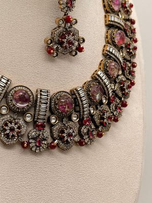 Aurevia Heirloom — Wine Necklace Set