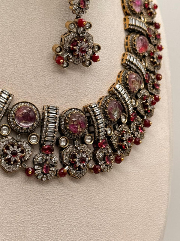 Aurevia Heirloom — Wine Necklace Set