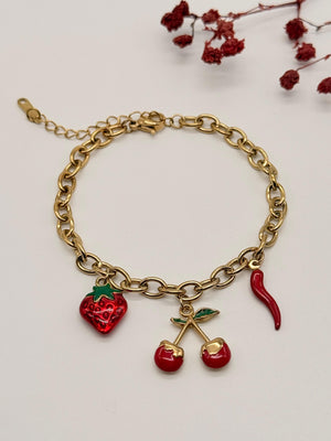Cherry Bomb 2.0 – Anti Tarnish Bracelet