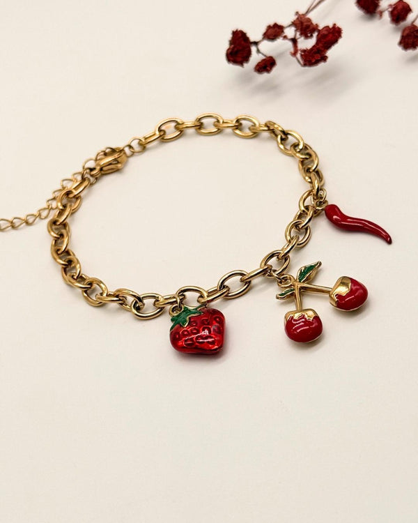 Cherry Bomb 2.0 – Anti Tarnish Bracelet