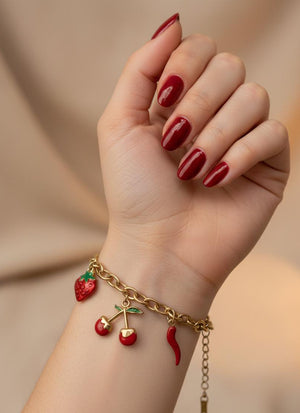 Cherry Bomb 2.0 – Anti Tarnish Bracelet