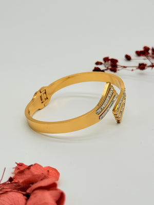 Luxe Voltage Cuff – Anti Tarnish Bracelet