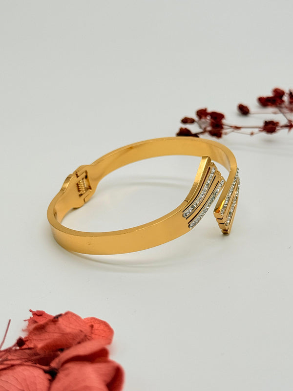 Luxe Voltage Cuff – Anti Tarnish Bracelet