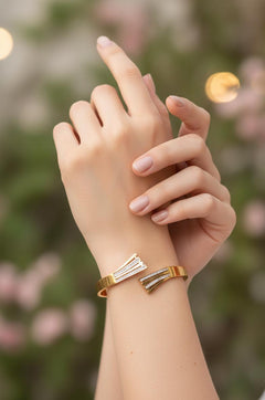 Luxe Voltage Cuff – Anti Tarnish Bracelet