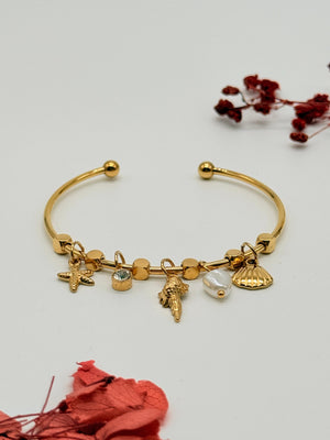 Sea Spell – Anti-Tarnish Ocean Charm Bracelet