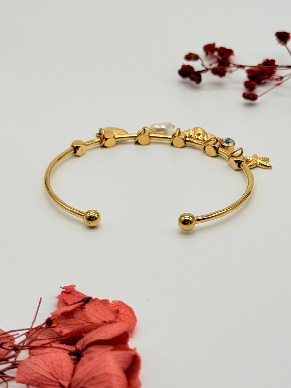 Sea Spell – Anti-Tarnish Ocean Charm Bracelet