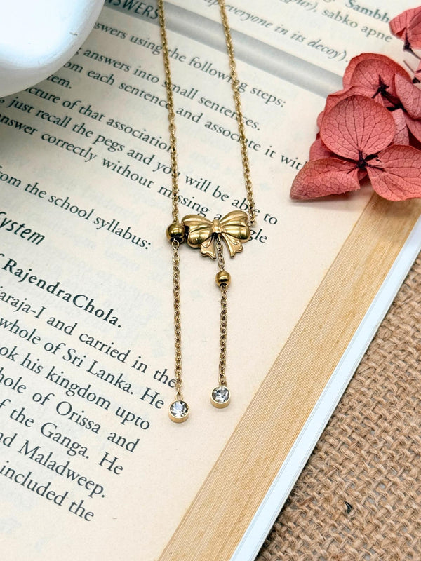 Tied & Twinkling - Anti Tarnish Necklace