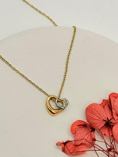 Harmony Hearts — Anti-Tarnish Necklace