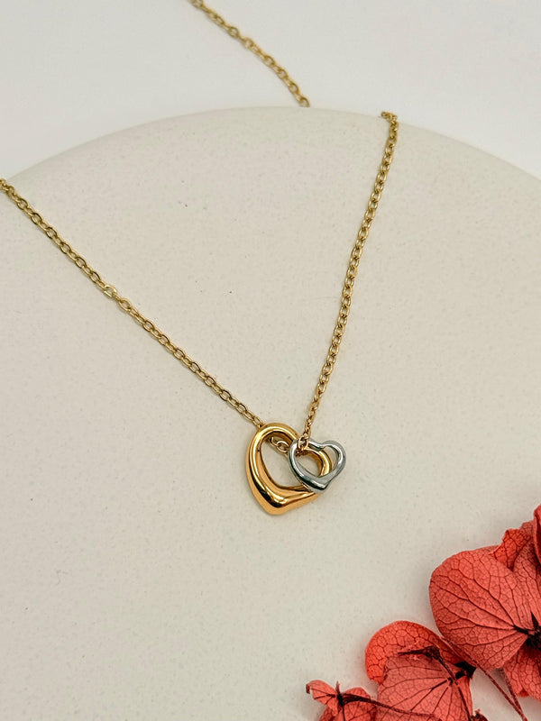 Harmony Hearts — Anti-Tarnish Necklace