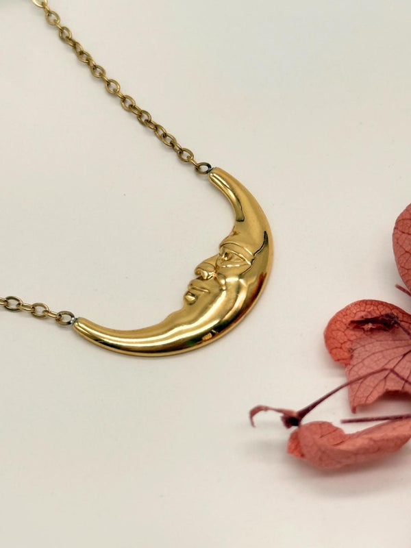 Crescent Crush — Anti-Tarnish Necklace