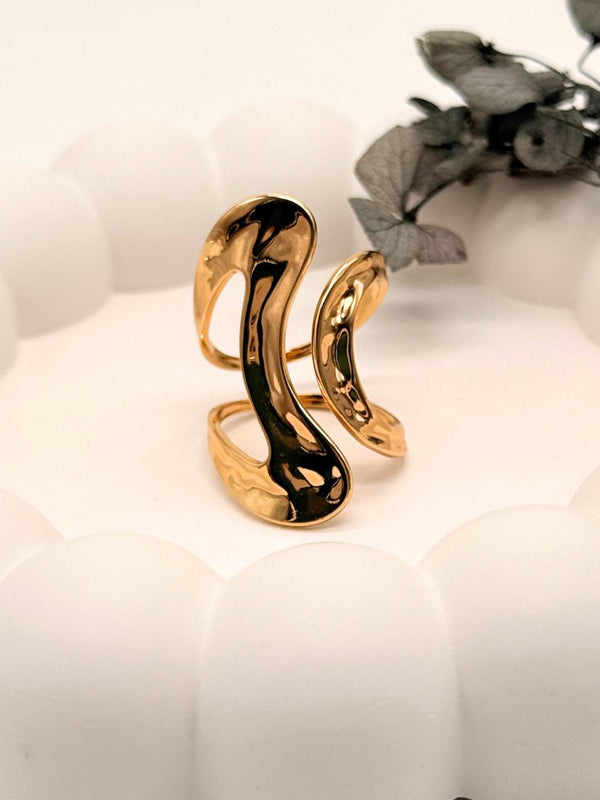 Fluid Flex –  Anti Tarnish Adjustable Dainty Ring