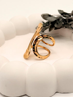 Fluid Flex –  Anti Tarnish Adjustable Dainty Ring