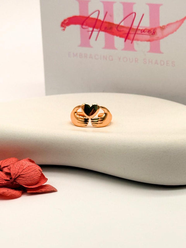My Safe Place Ring –  Anti Tarnish Adjustable Dainty Ring