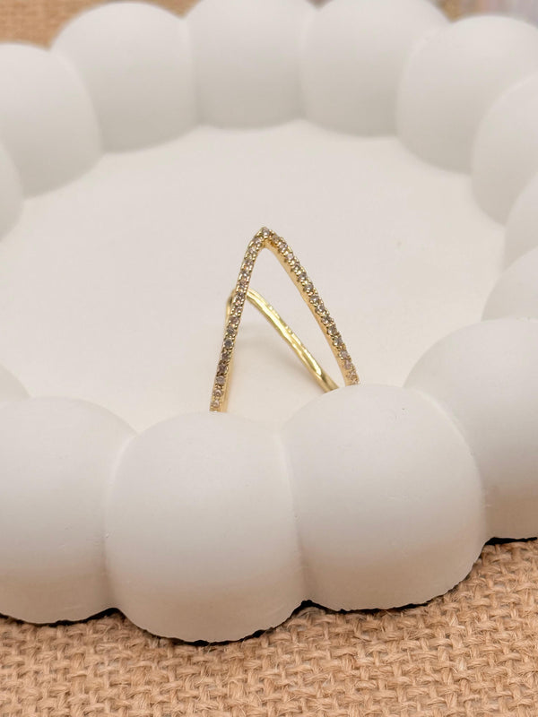 Shine Code –  Anti Tarnish Adjustable Ring