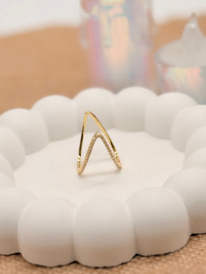 Shine Code –  Anti Tarnish Adjustable Ring