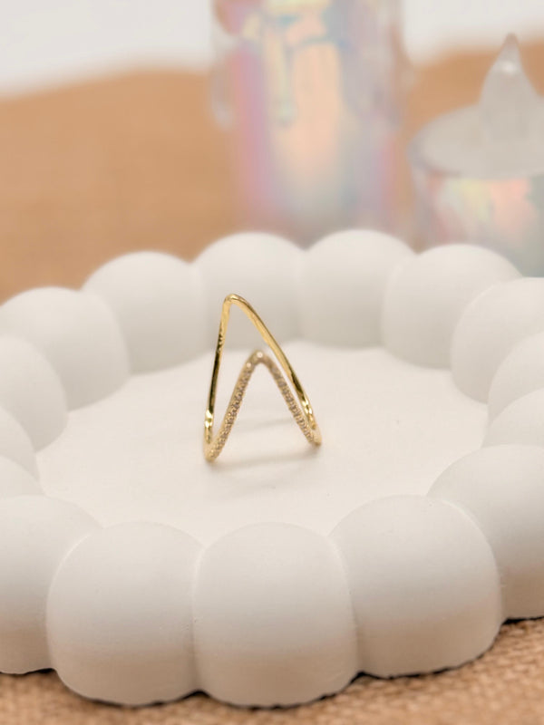 Shine Code –  Anti Tarnish Adjustable Ring