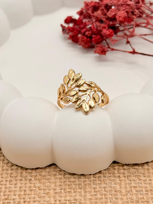 Flourish Frame –  Anti Tarnish Adjustable Ring