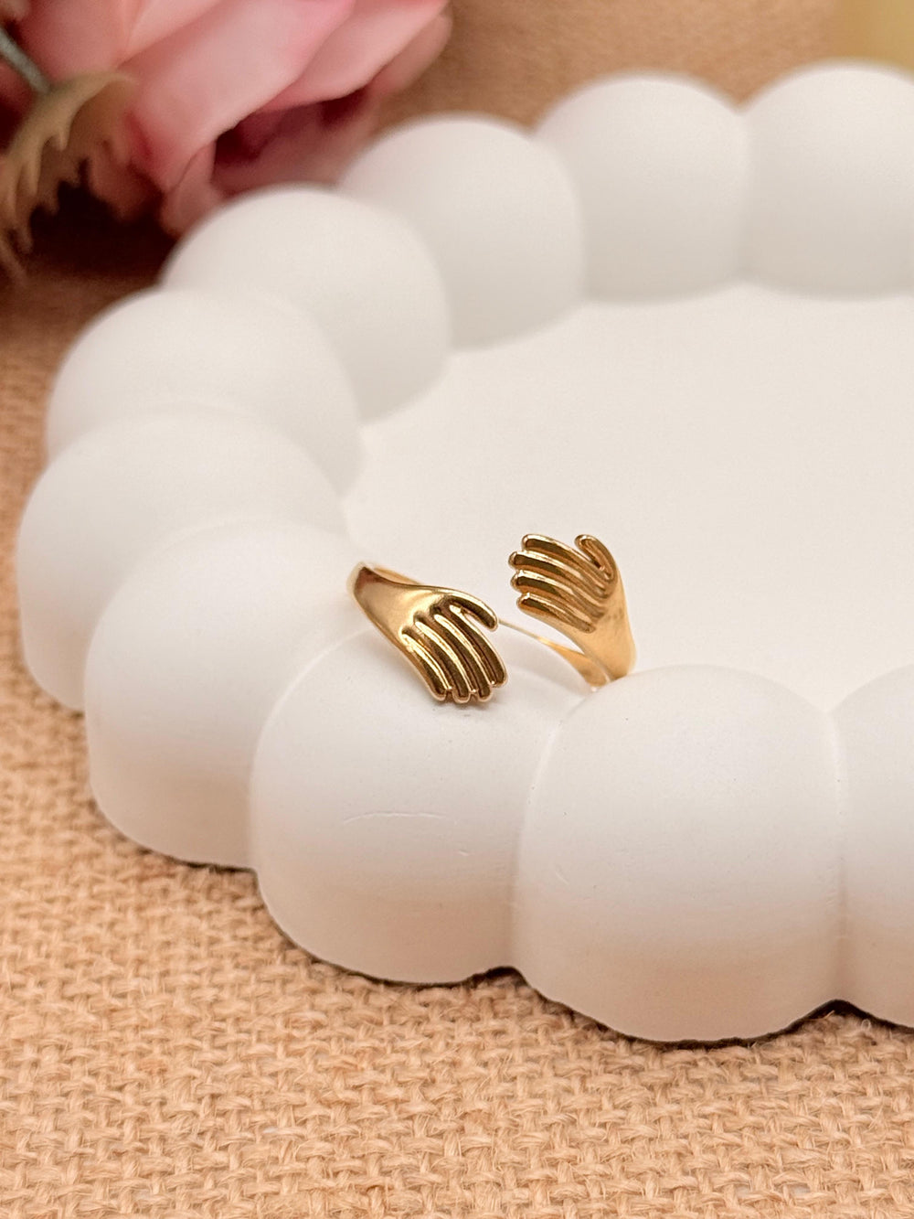 Cuddle Me Forever –  Anti Tarnish Adjustable Ring