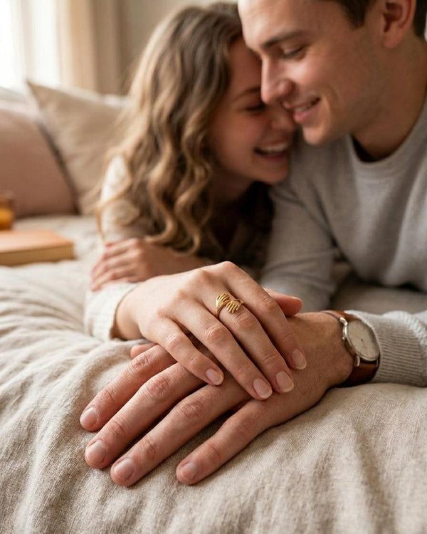 Cuddle Me Forever –  Anti Tarnish Adjustable Ring