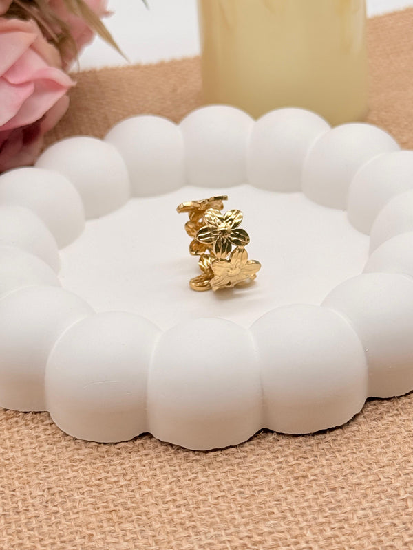 Bloom With Me –  Anti Tarnish Adjustable Ring