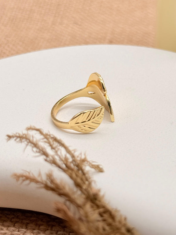 Glow & Grow–  Anti Tarnish Adjustable Ring