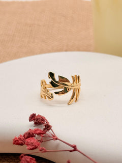 Botanic Boss–  Anti Tarnish Adjustable Ring