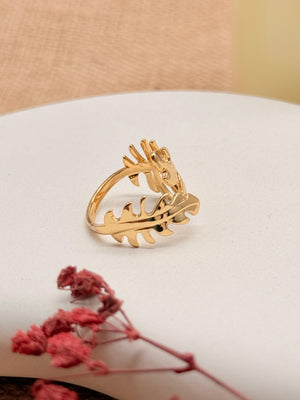Botanic Boss–  Anti Tarnish Adjustable Ring