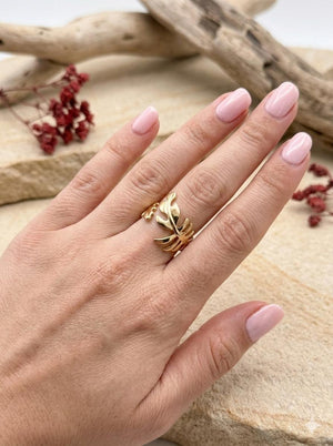 Botanic Boss–  Anti Tarnish Adjustable Ring
