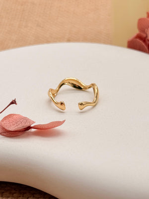 Silk Slay –  Anti Tarnish Adjustable Ring