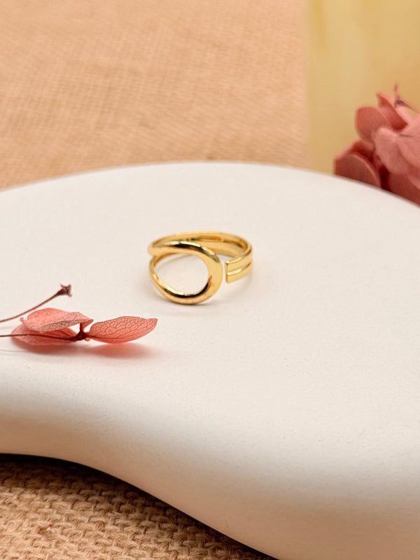 Boundless Babe –  Anti Tarnish Adjustable Ring