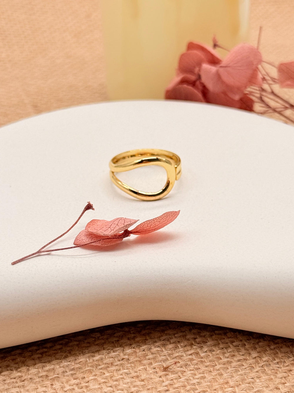 Boundless Babe –  Anti Tarnish Adjustable Ring