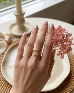 Boundless Babe –  Anti Tarnish Adjustable Ring