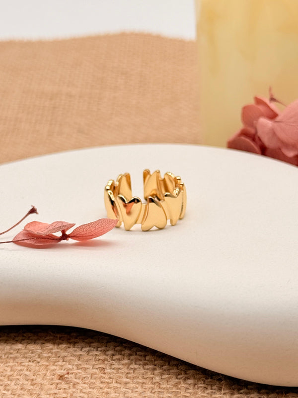 Love Loaded –  Anti Tarnish Adjustable Ring