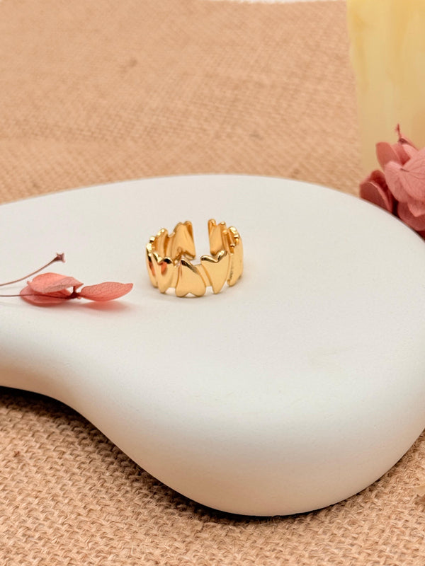Love Loaded –  Anti Tarnish Adjustable Ring