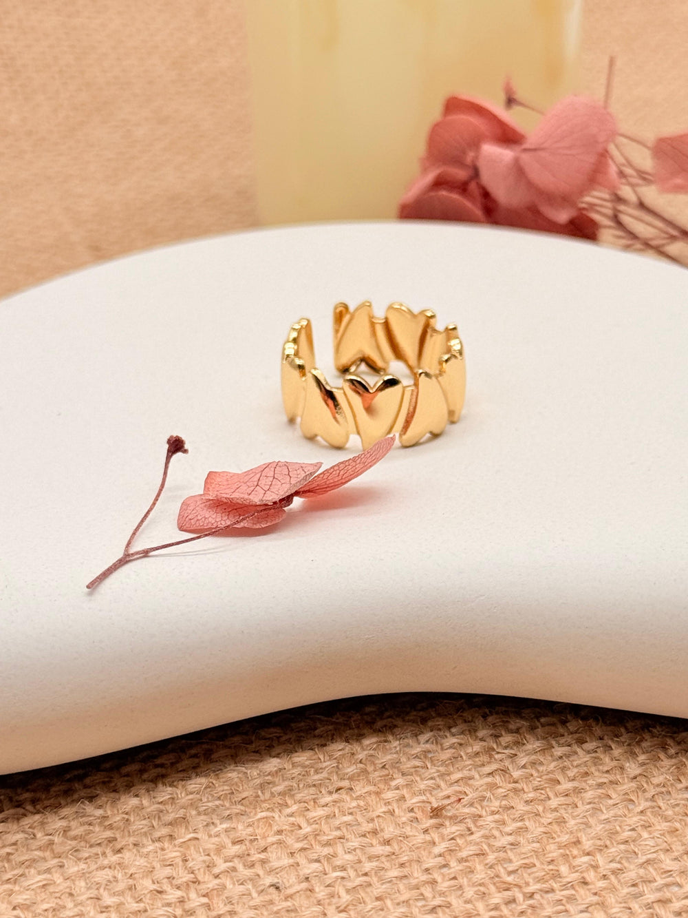 Love Loaded –  Anti Tarnish Adjustable Ring