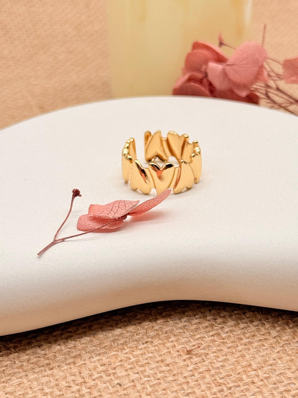 Love Loaded –  Anti Tarnish Adjustable Ring