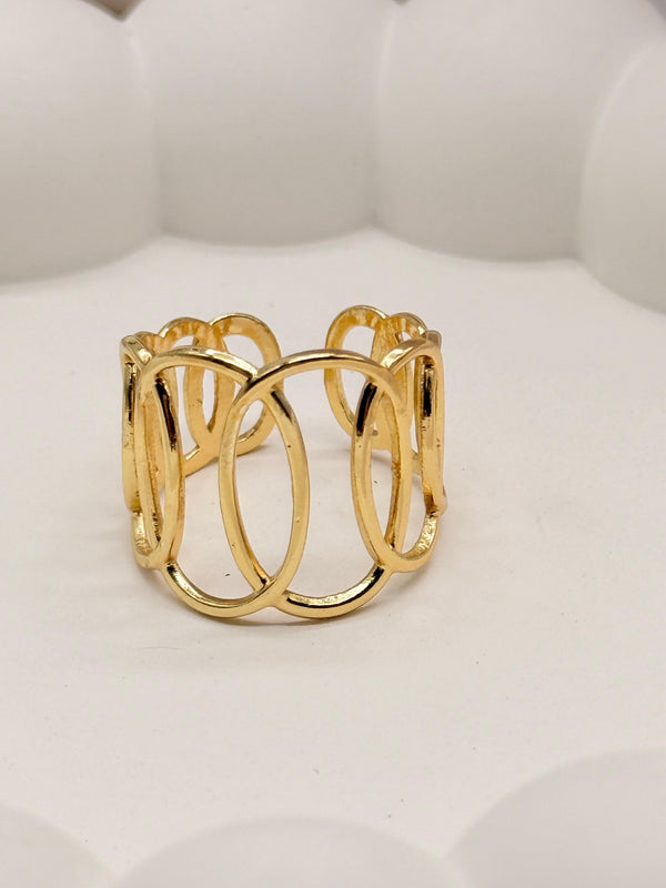 Orbit Queen –  Anti Tarnish Adjustable Ring