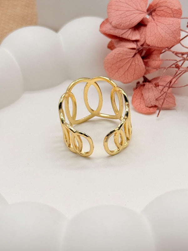 Orbit Queen –  Anti Tarnish Adjustable Ring