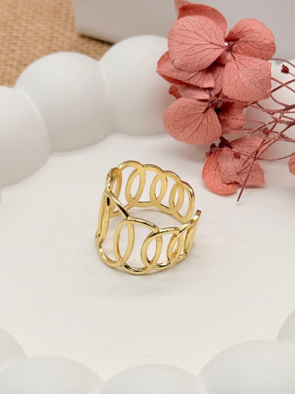 Orbit Queen –  Anti Tarnish Adjustable Ring