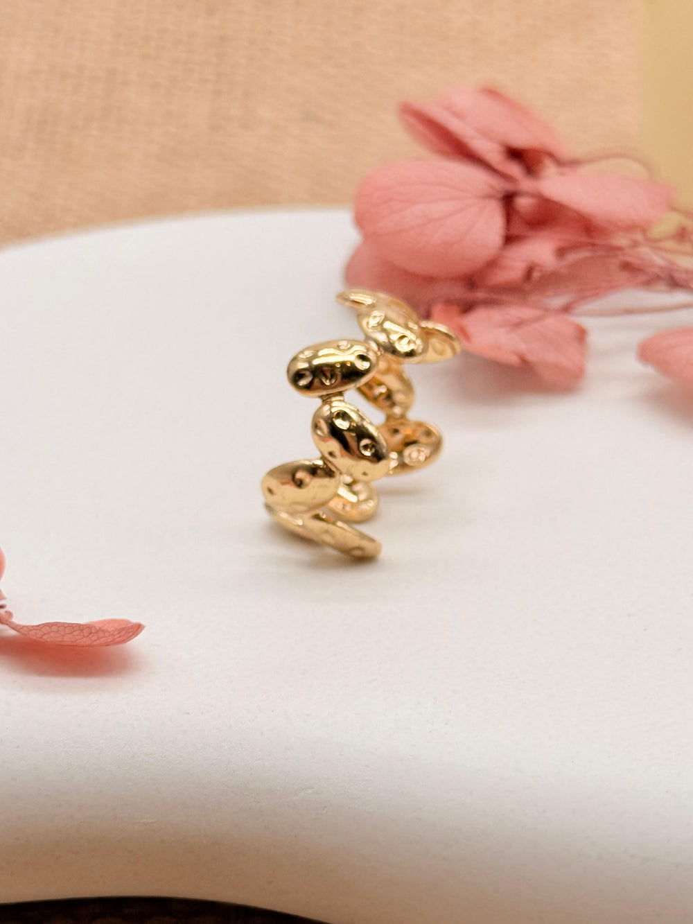 Bubble Mood –  Anti Tarnish Adjustable Ring