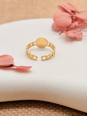 Shine Token –  Anti Tarnish Adjustable Ring