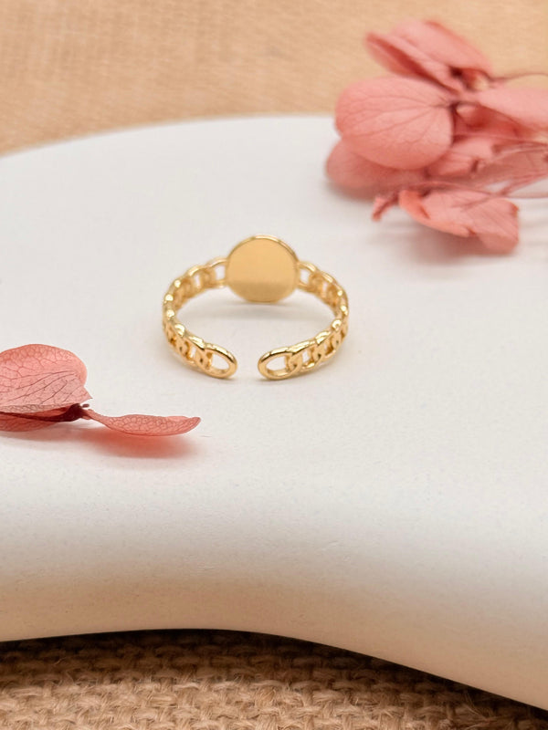 Shine Token –  Anti Tarnish Adjustable Ring