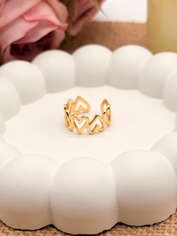 Delulu Love Ring –  Anti Tarnish Adjustable Ring