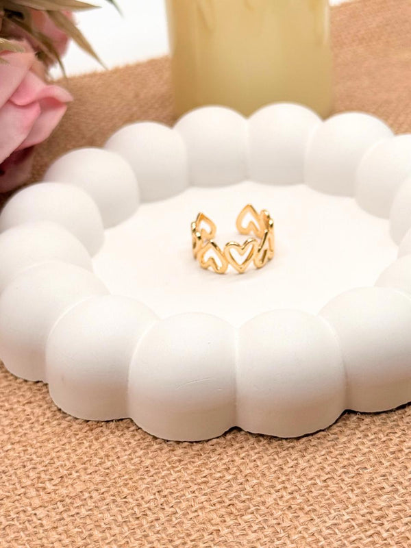Delulu Love Ring –  Anti Tarnish Adjustable Ring
