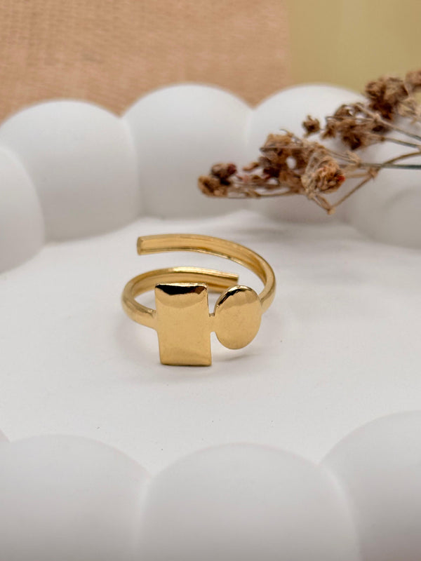 Dual Mood Ring –  Anti Tarnish Adjustable Ring