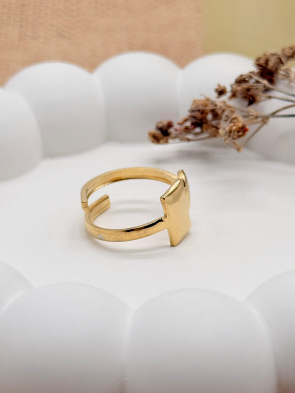 Dual Mood Ring –  Anti Tarnish Adjustable Ring