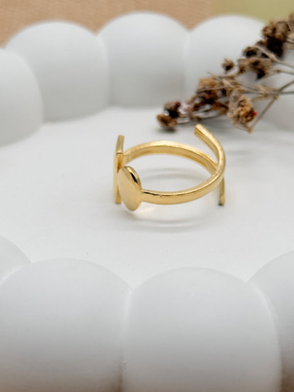 Dual Mood Ring –  Anti Tarnish Adjustable Ring